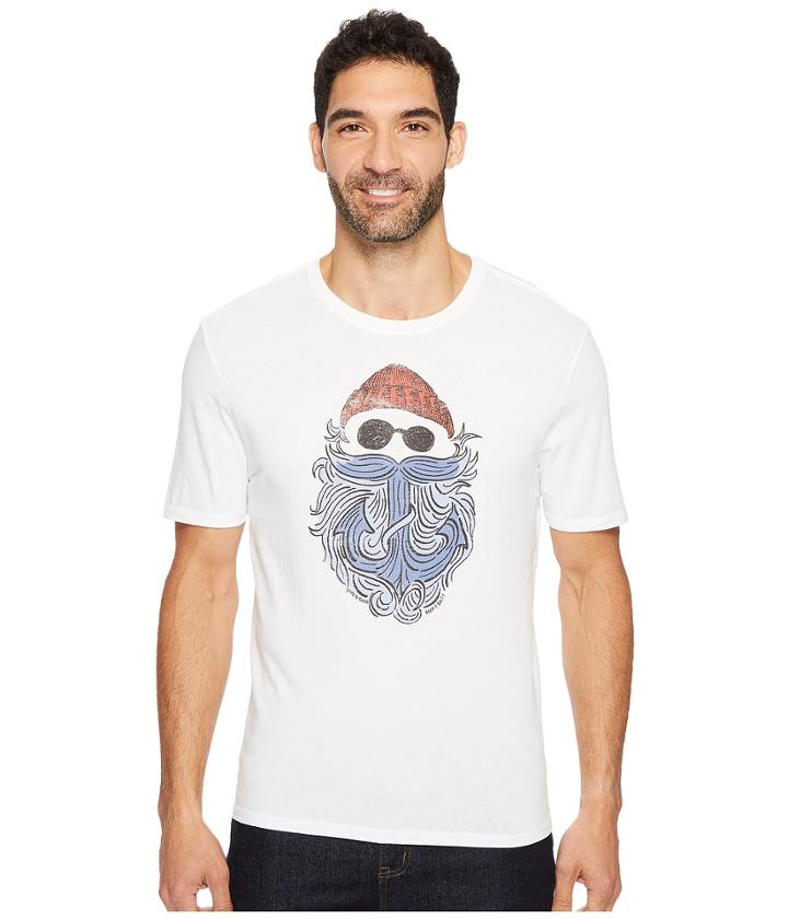 Life Is Good - Salty Anchor Beard Smooth Tee