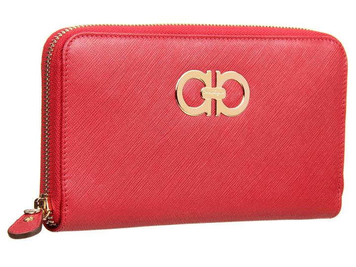 Salvatore Ferragamo - Gancini Zip Around Wallet
