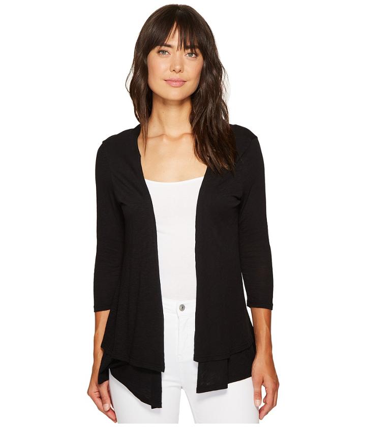 Mod-o-doc - Featherweight Slub Jersey Double Layer Cardigan