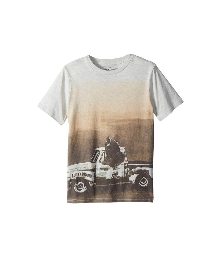 Lucky Brand Kids - Bear Truck Short Sleeve Tee