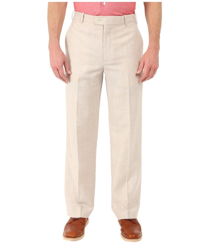 Perry Ellis Portfolio - Classic Fit Linen Portfolio Pant