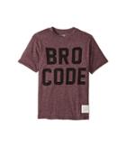 The Original Retro Brand Kids - Bro Code Short Sleeve Mock Twist Tee