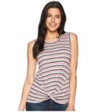 Lucky Brand - Twist Front Rib Tank Top