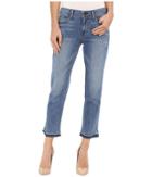 Parker Smith - Cropped Straight Jeans In Firestorm