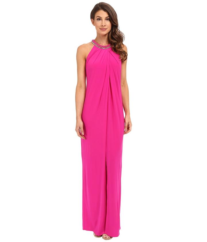 Laundry By Shelli Segal - Matte Jersey Sleeveless Gown