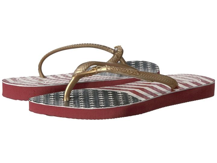 Havaianas Kids - Slim Chevron Stars And Stripes Sandals