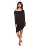 Green Dragon - Milky Wash Tees Playa Boat Neck Asymmetrical Tunic
