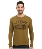 Life Is Good - Life Is Good Airstream Long Sleeve Crusher Tee