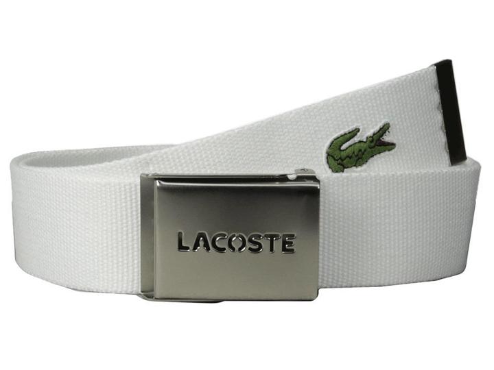 Lacoste Spw L.12.12 Textile Croc Belt