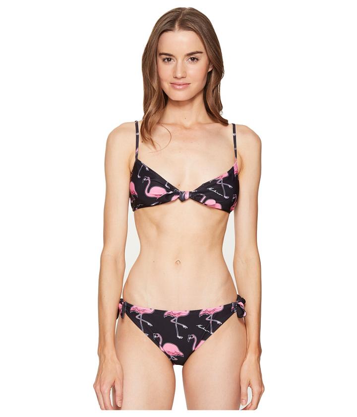Moschino - Flamingo Triangle Bikini Set