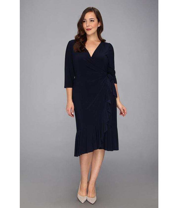 Kiyonna Whimsy Wrap Dress