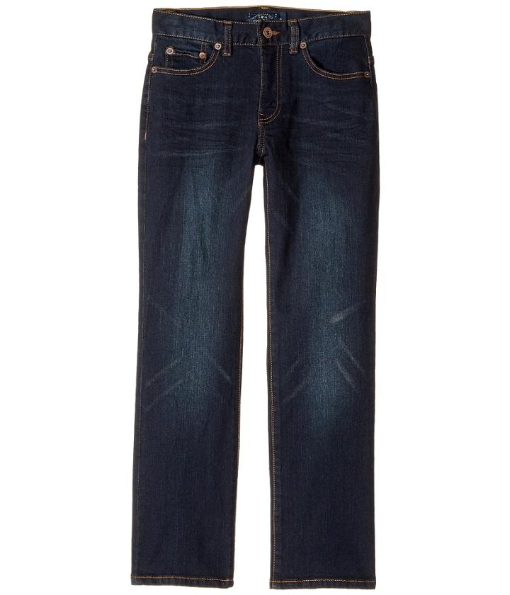 Lucky Brand Kids - Five-pocket Classic Straight Stretch Denim Jeans In Barite