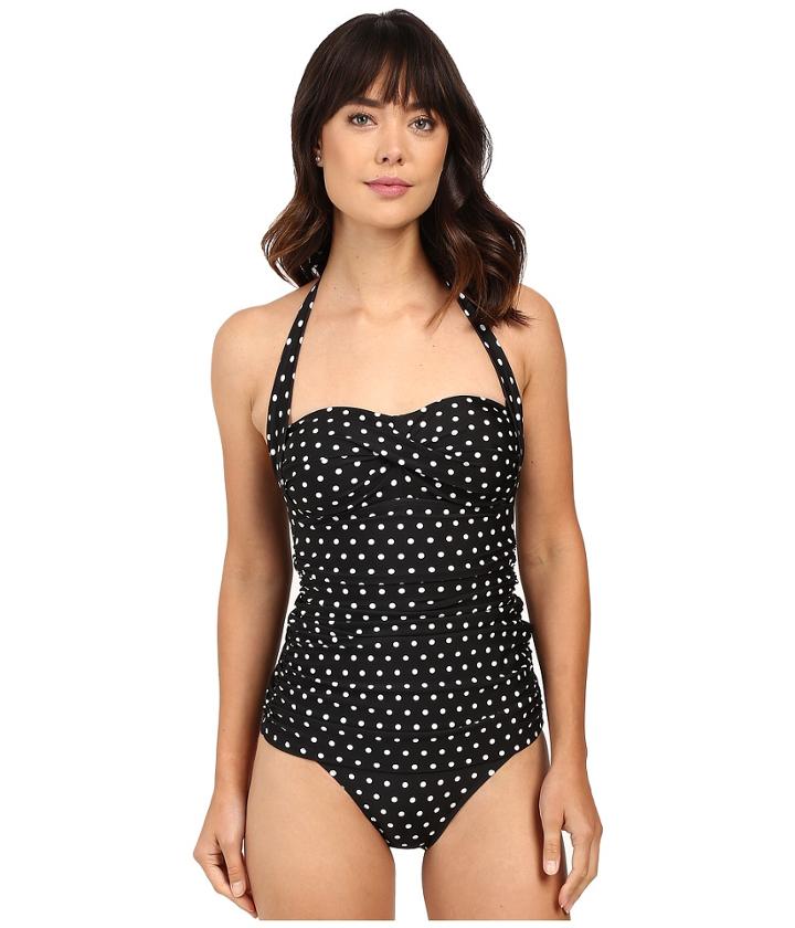 Lauren Ralph Lauren - Dot Retro Swim Dress Cover-up