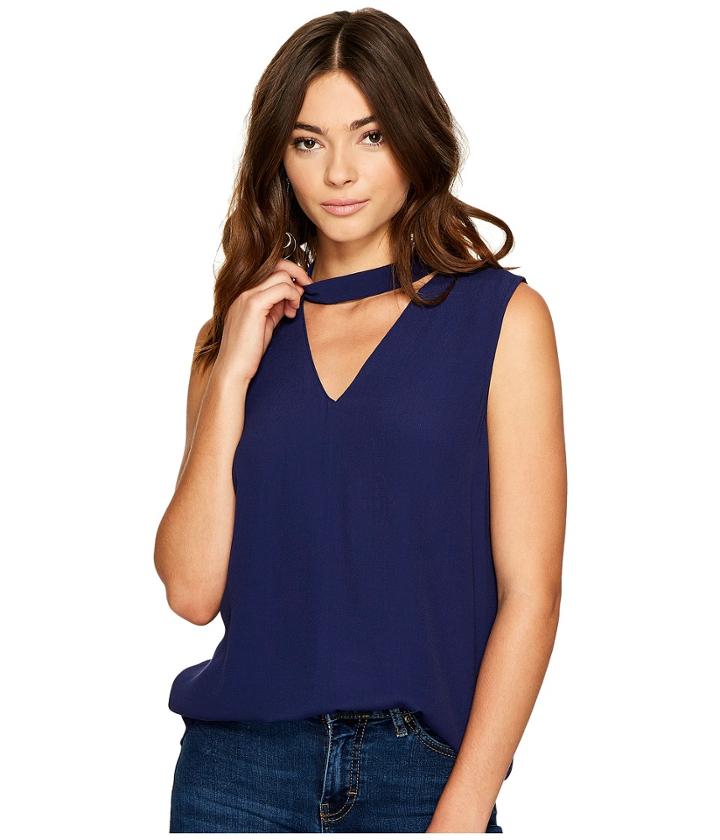 1.state - Bar Neck Blouse