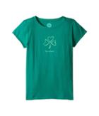 Life Is Good Kids - Shamrock Hearts Tee