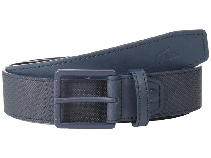Lacoste - Pique Embossed Croc Belt