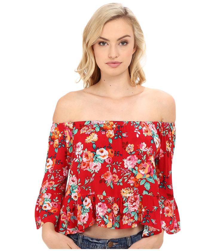 Show Me Your Mumu - Shirley Ruffle Top