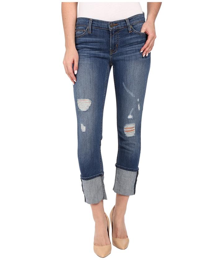 Hudson - Muse Crop Skinny W/ 5 Cuff In Hustle