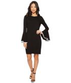 Vince Camuto - Long Sleeve Circle Cuff Dress