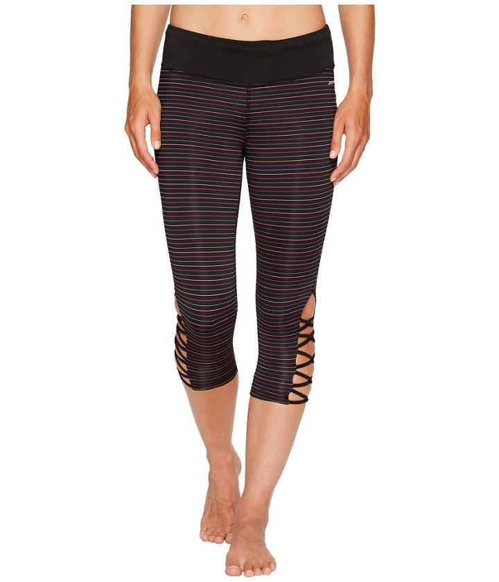 Jockey Active - Go Stripe Capris