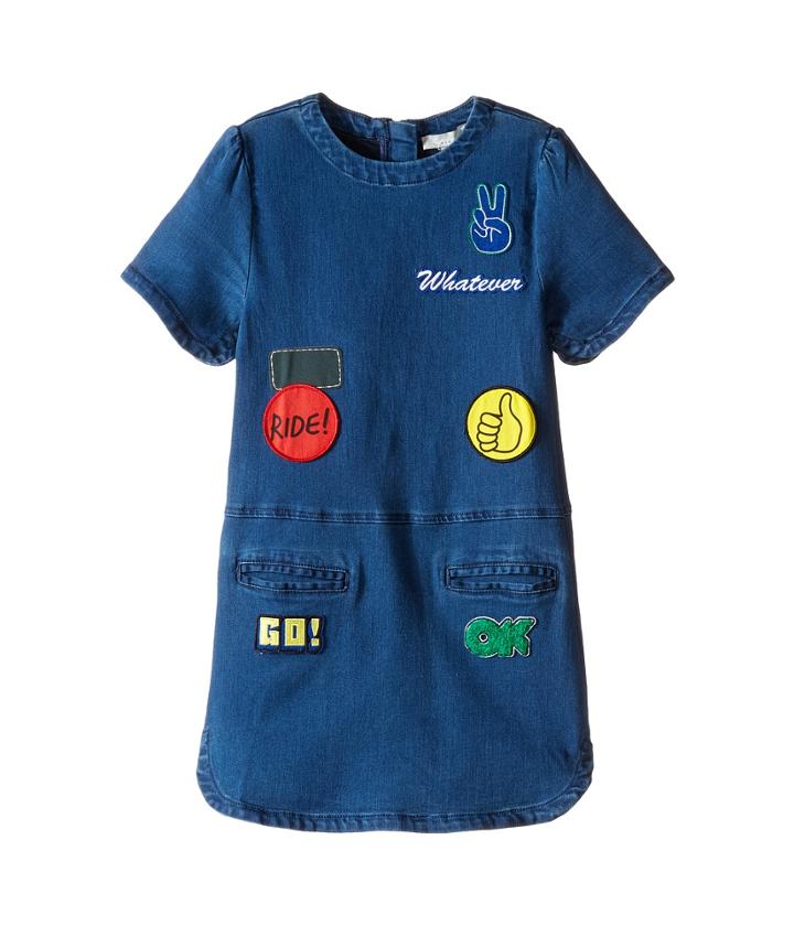Stella Mccartney Kids - Maude Denim Dress With Badges