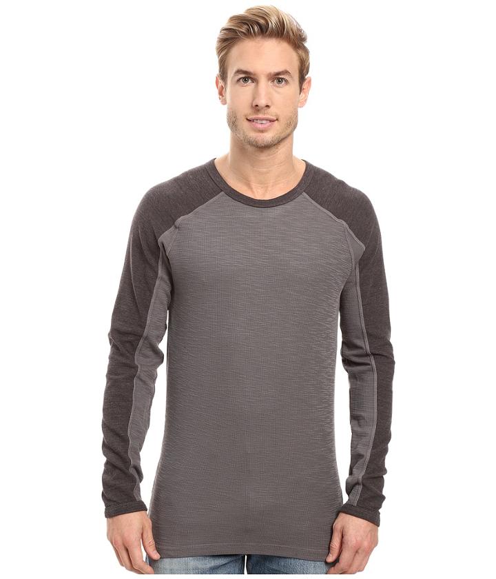 Agave Denim - Lookout Long Sleeve Slub Color Block