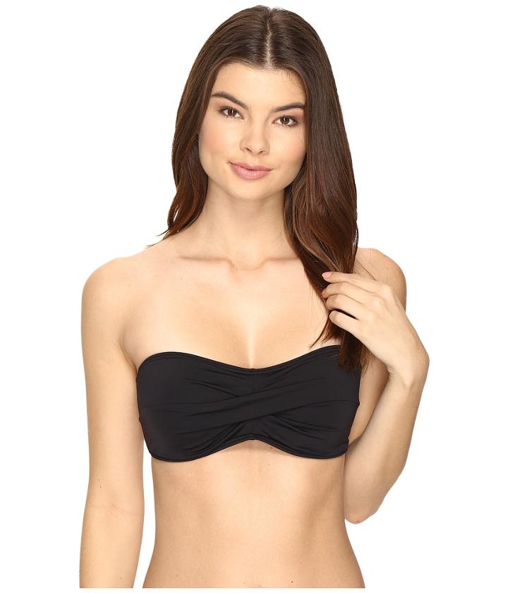 Vince Camuto - Fiji Solids Strap Back Twist Bikini Top