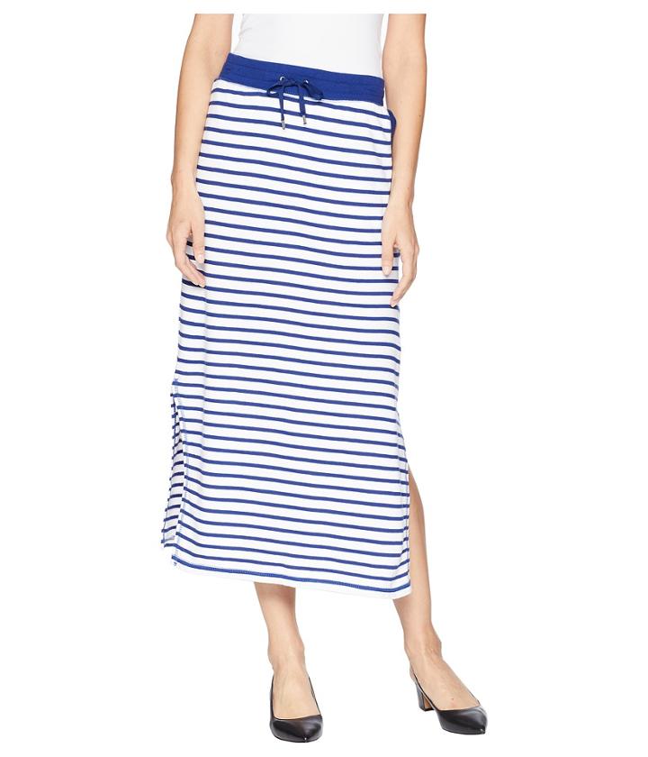 Lauren Ralph Lauren - Striped French Terry Maxi Skirt