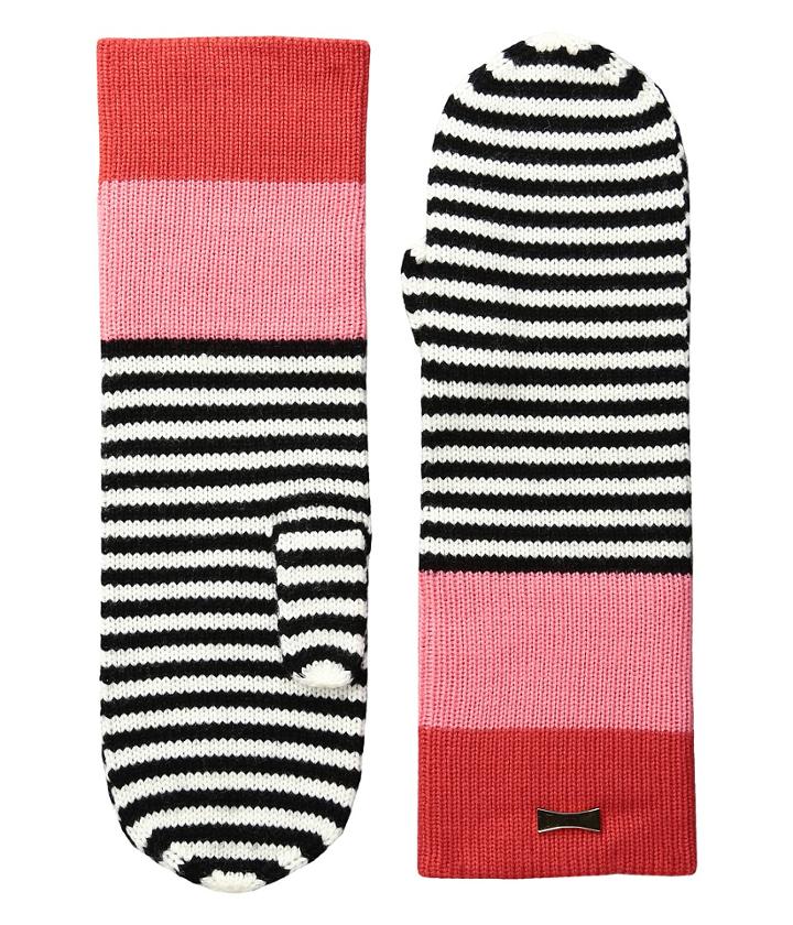 Kate Spade New York - Color Block Stripe Mitten