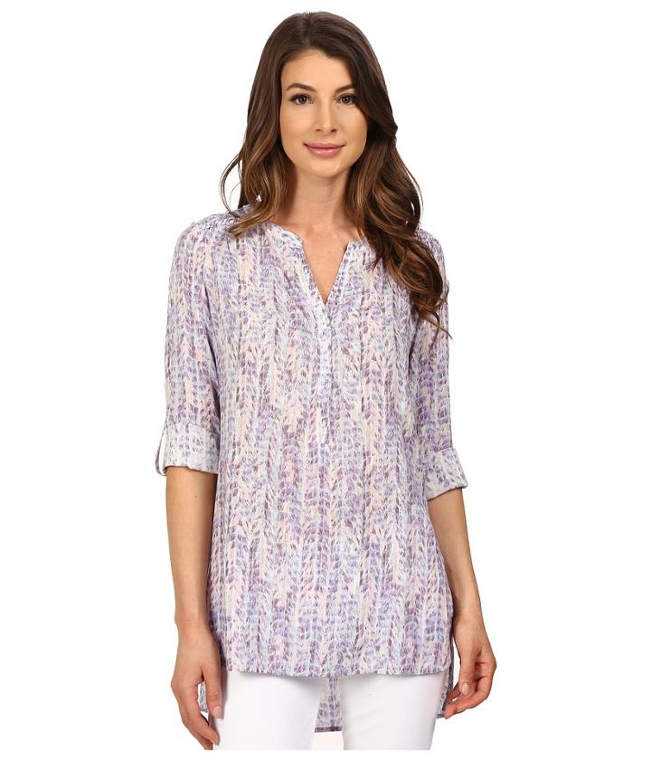 Nydj - Knotted Trim Henley Tunic