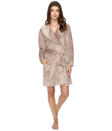 Midnight By Carole Hochman - Sheared Plush Robe