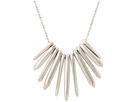 Lucky Brand - Lotus Long Silver Paddle Necklace