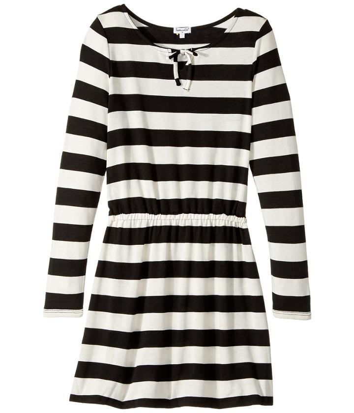 Splendid Littles - Yarn-dyed Stripe Loose Knit Dress