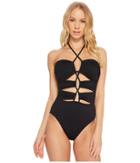La Blanca - Island Goddess Bandeau One-piece W/ Sewn-in Cups
