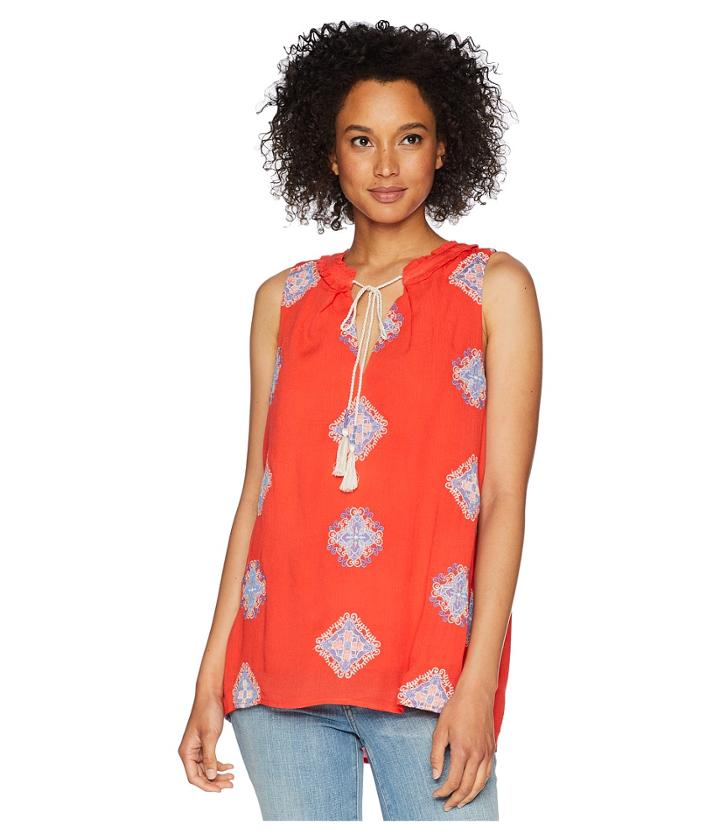 Miss Me - V-neck Tassel Sleeve Top