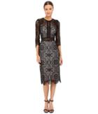 The Kooples - Mix Openwork Lace Dress