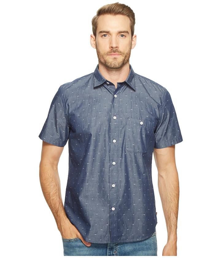 7 For All Mankind - Short Sleeve Mini Bikini Print Shirt