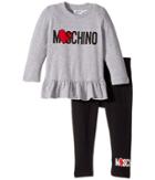Moschino Kids - Logo Heart T-shirt Leggings Set
