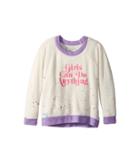 Chaser Kids - Cozy Fleece Go Girls Raglan Sweatshirt