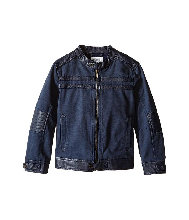 Pumpkin Patch Kids - Pu Trim Biker Jacket