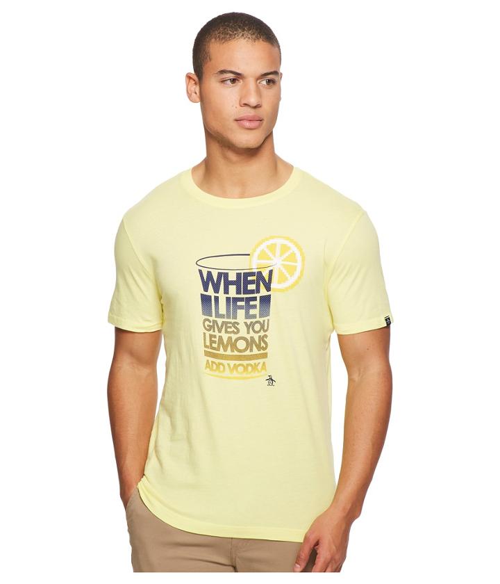 Original Penguin - Short Sleeve When Life Gives You Lemons Tee