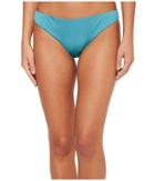 The Bikini Lab - Solid Cinched Back Hipster Bikini Bottom