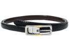 Lauren Ralph Lauren - Croc To Smooth Reversible Belt With Two-tone Buckle