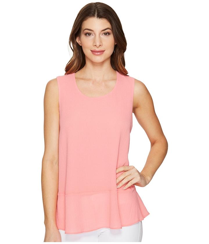 Ellen Tracy - Flounce Hem Shell