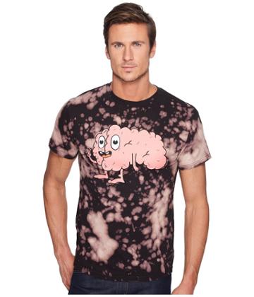 Depressed Monsters - Brain Reverse Tie-dye Splatter Premium Tee
