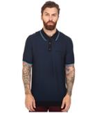 Ben Sherman - Short Sleeve Texture Micro Jacquard Polo