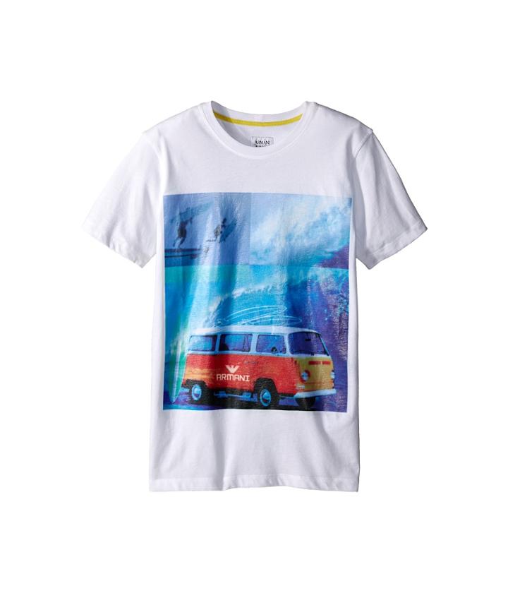 Armani Junior - Graphic T-shirt With Surf Van