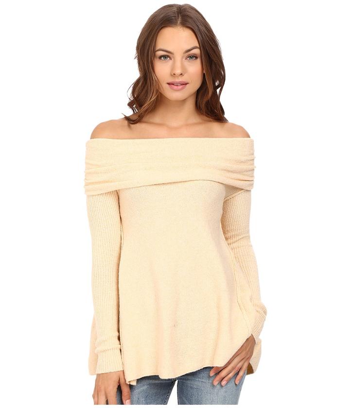 Free People - Strawberry Fields Off The Shoulder Sweater