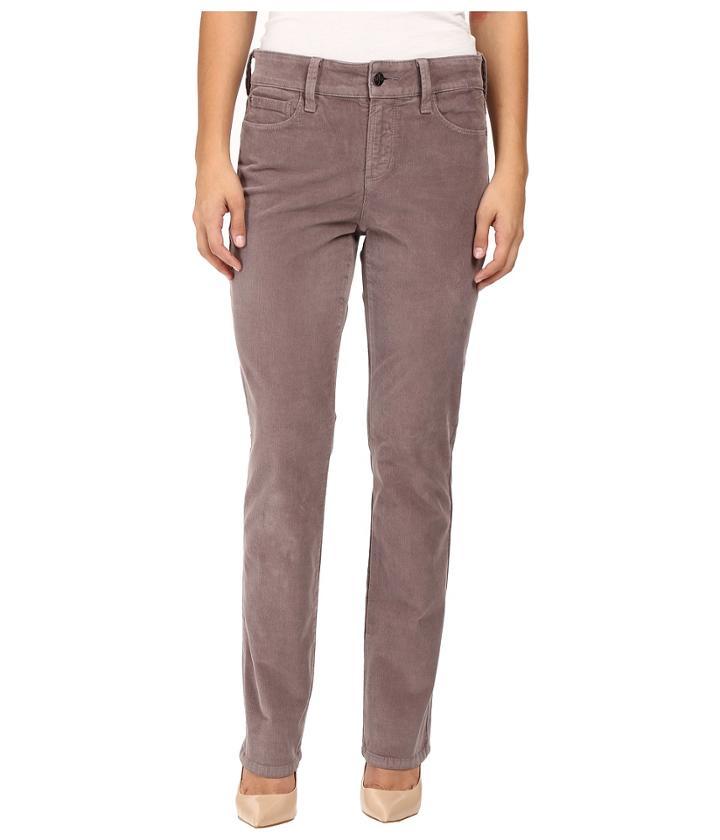 Nydj Petite - Petite Marilyn Straight Jeans In Corduroy In Alder