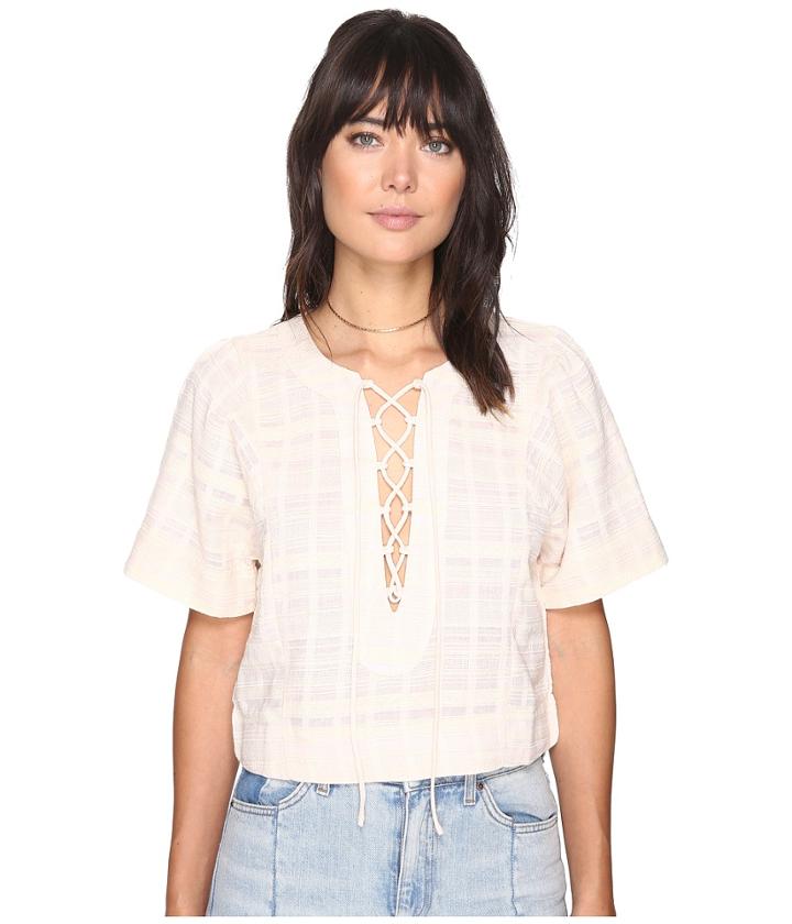Bishop + Young - Lexi Lace-up Top
